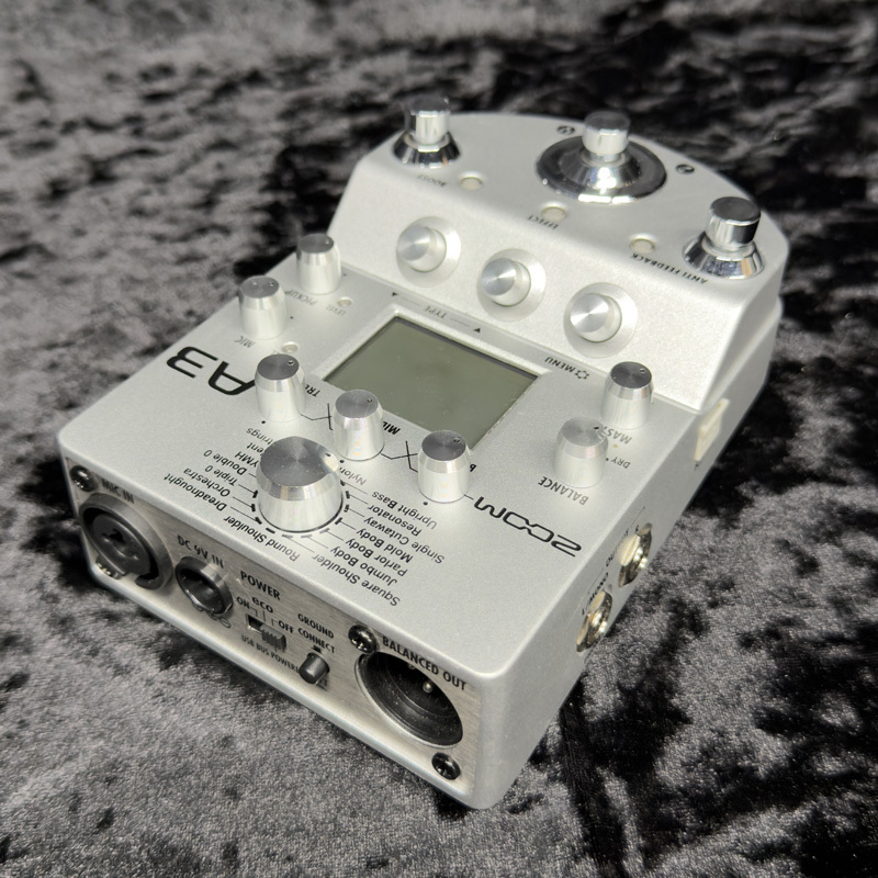 ZOOM A3 Pre-Amp & Effects for Acoustic Guitar 【新宿店】（中古