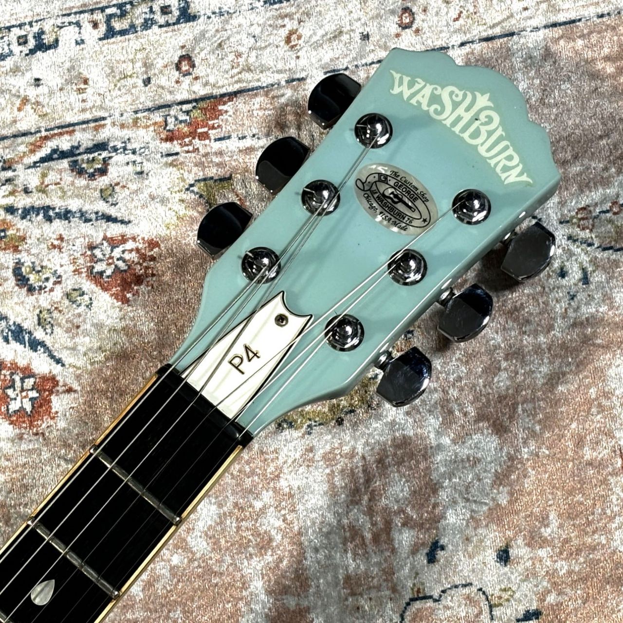 Washburn 1997/P4 Nuno Bettencourt Signature Tiffany Blue（中古