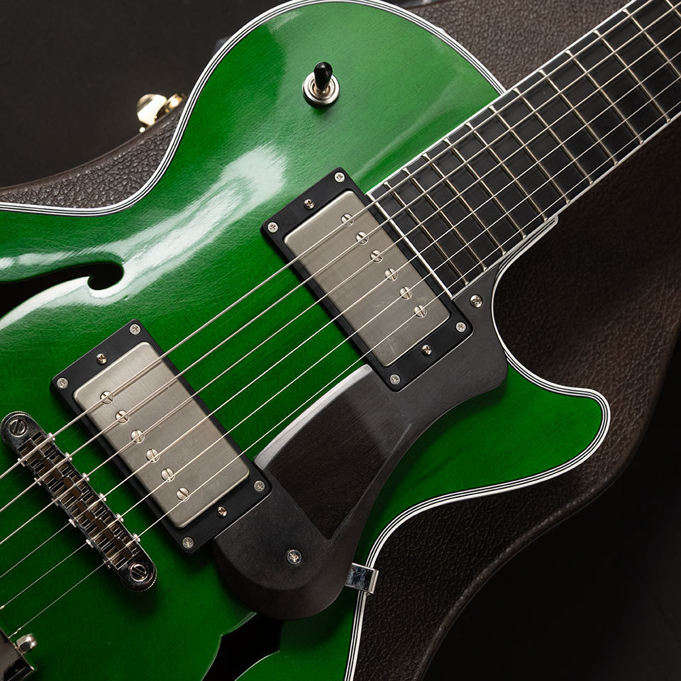 TOKAI ビンデージギター JSR シースルーウッドグリーン Bizen Works Grain Arched Spruce Trans Green #1018（新品）【楽器