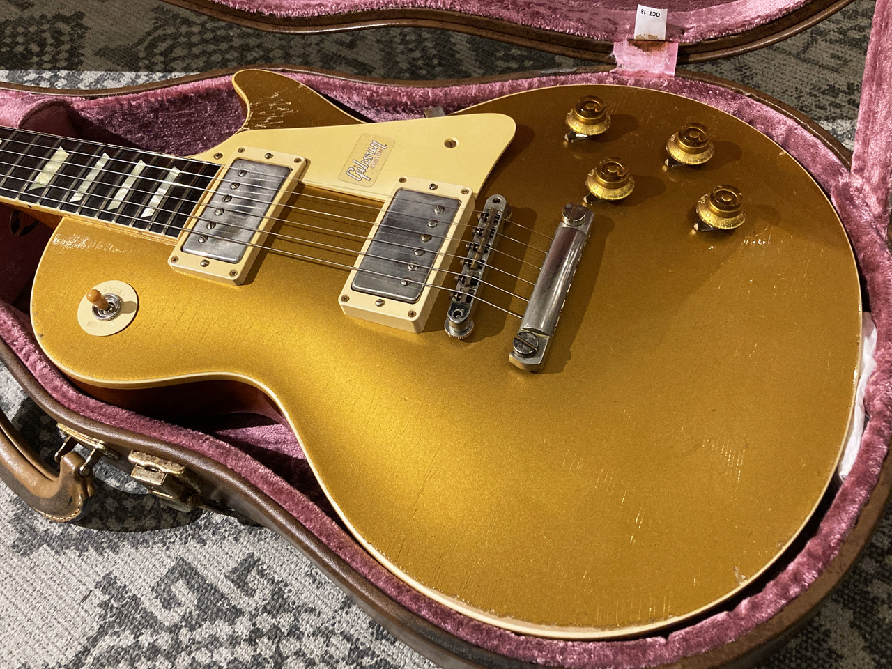 Gibson Custom Shop 1958 Les Paul Gold top Tom Murphy Painted