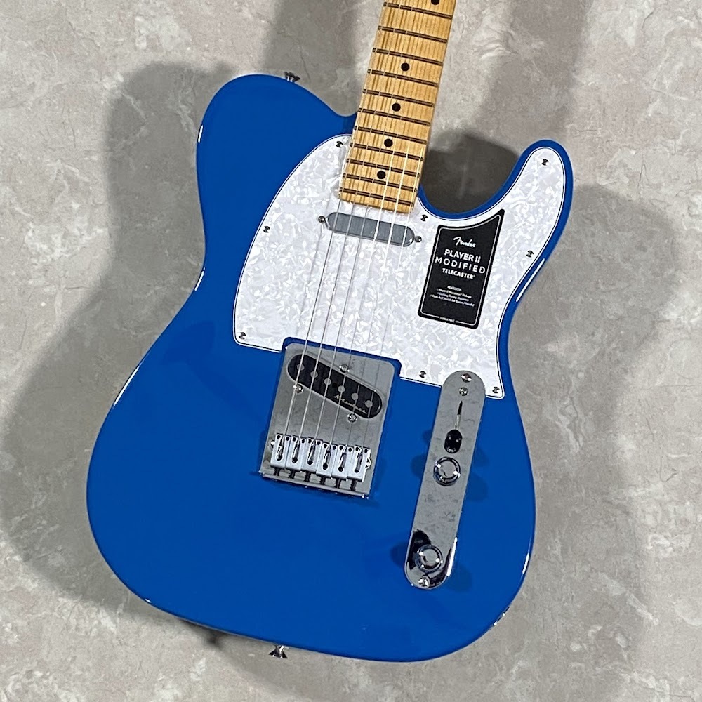 【PU換装済】Fender Player(初代) Telecaster LE Fender Player II Modified Telecaster Electric Blue 【S/N