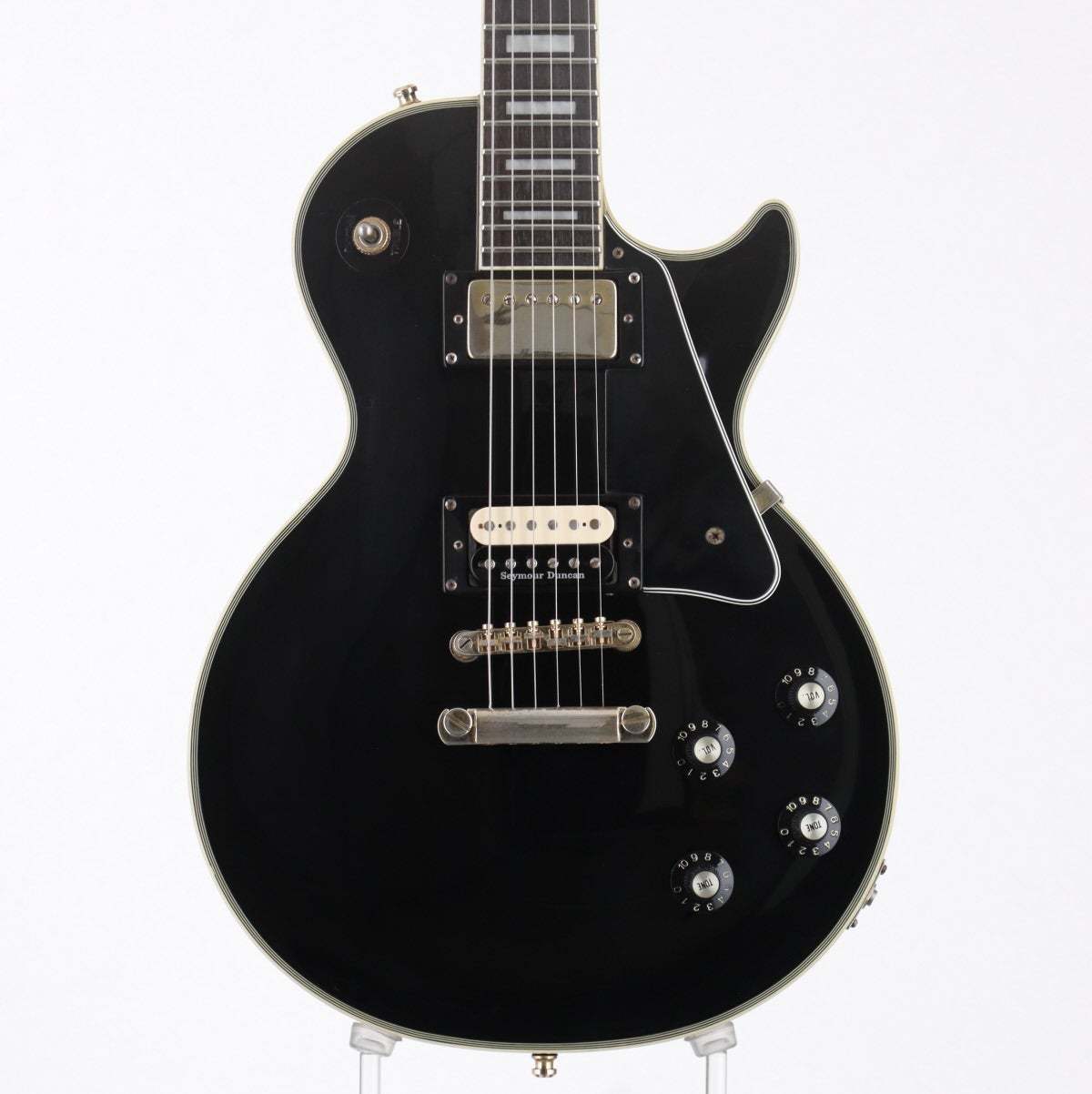 メンテ済｜Epiphone Les Paul CUSTOM ブラック Epiphone Les Paul Custom Modified Ebony 【御茶ノ水本店】【値下げ