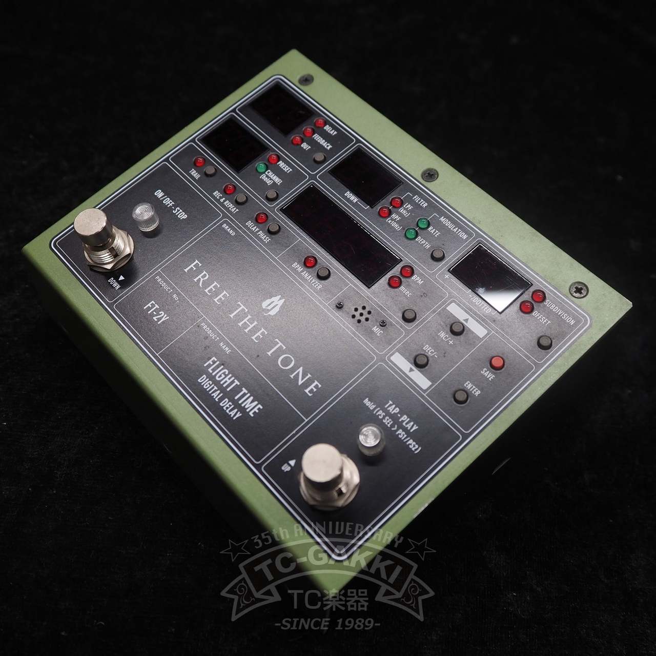 Free The Tone FLIGHT TIME DIGITAL DELAY FT-2Y（中古）【楽器検索