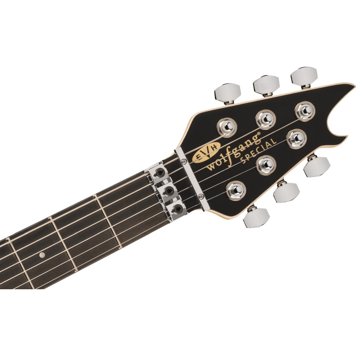 EVH Wolfgang Special Striped Series Ebony Fingerboard Black and