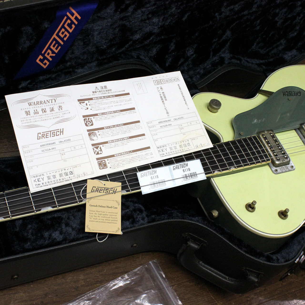 Gretsch ANNIVERSARY 6118 2-Tone Smoke Green アニバーサリー