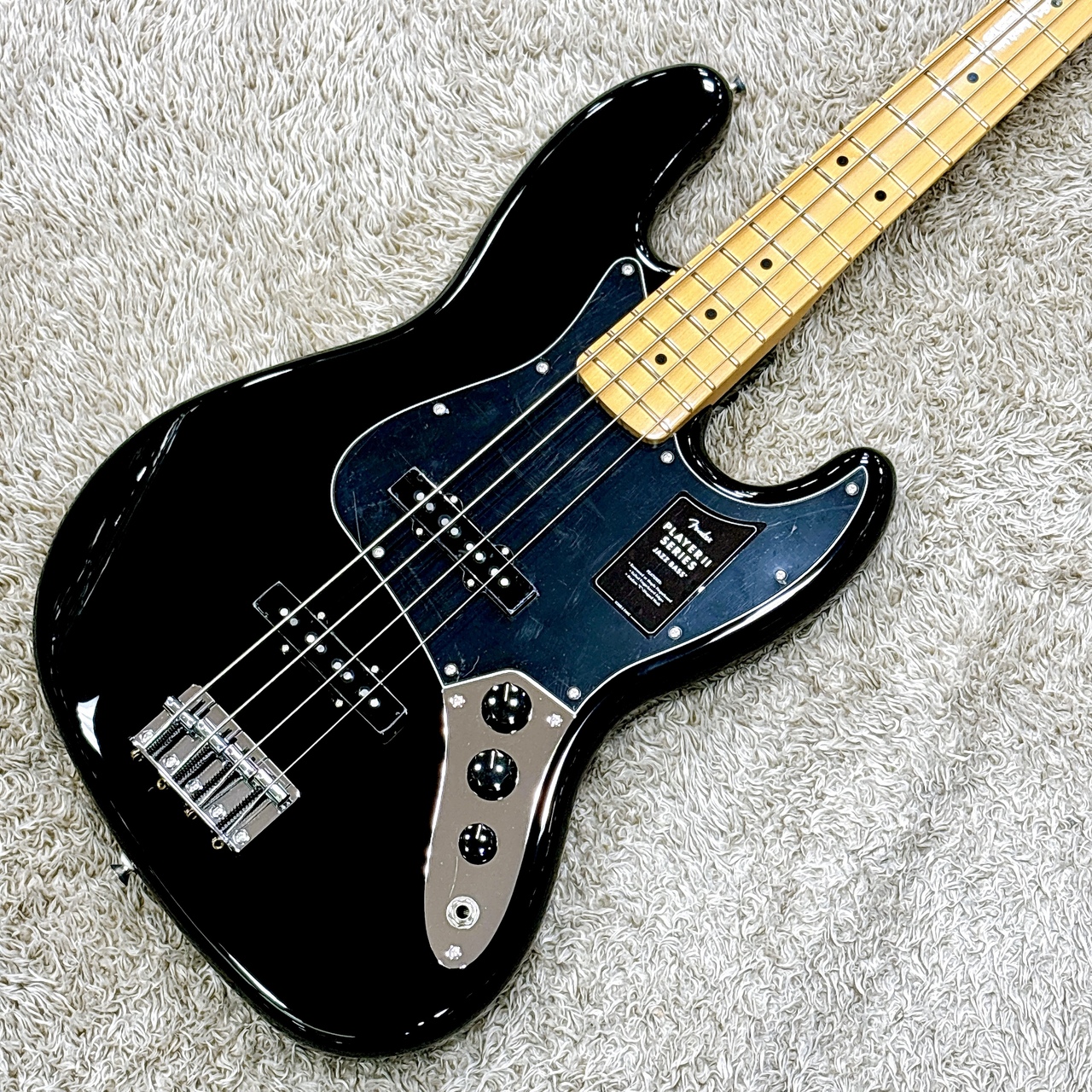 Fender Player II Jazz Bass Black / Maple【2024年最新モデル】