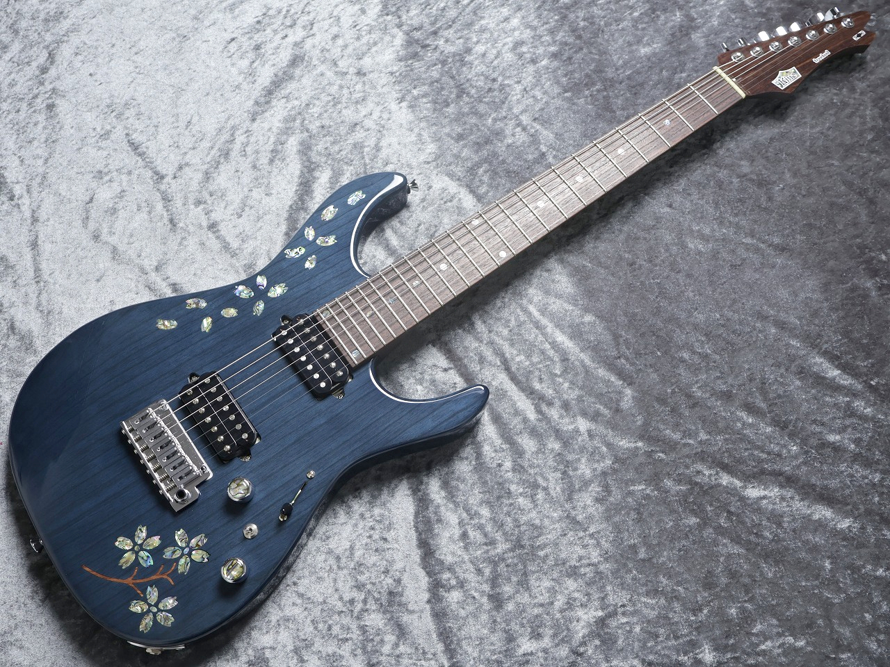 Kino treebud7 24F 2H Ash/Rosewood Neck Sakura Fubuki/Trans Navy【7