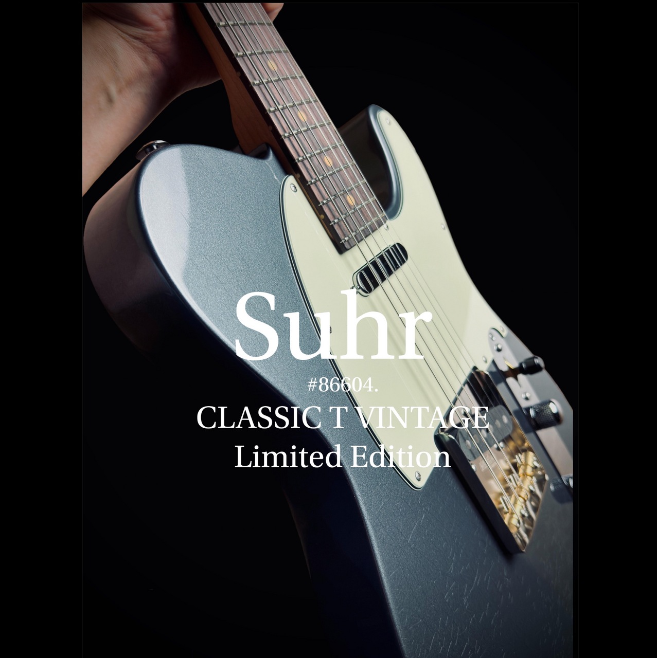 Suhr CLASSIC T VINTAGE Limited Edition Charcoal Frost（新品/送料