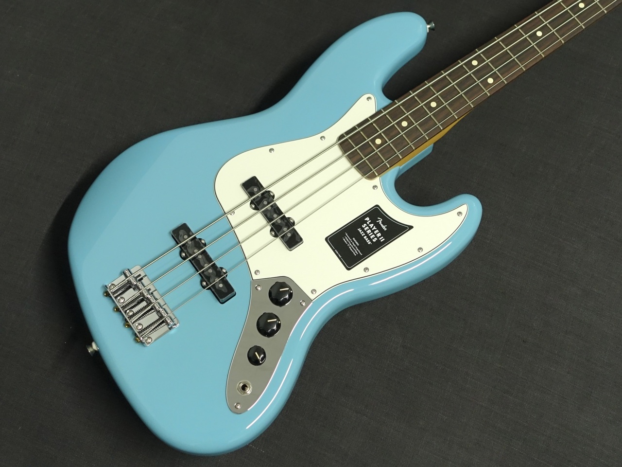 Fender Player Jazz Bass 水色 +セミハードケース Fender Player II Jazz Bass RW Aquatone Blue #MX25058371
