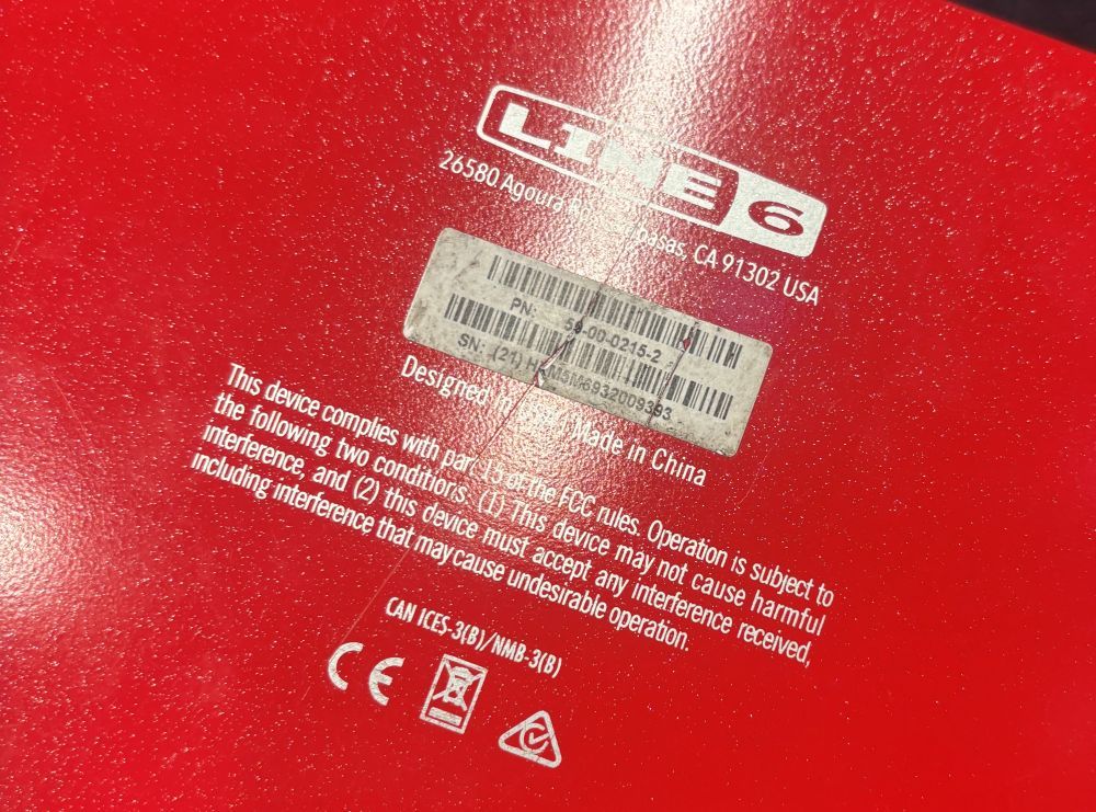 3/23まで値下げ中 HX STOMP limited edition RED 3/23まで値下げ