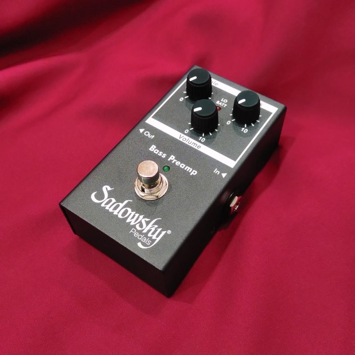 Sadowsky SBP-2 Bass Preamp / SAC PED SBP 2 V2（新品）【楽器検索