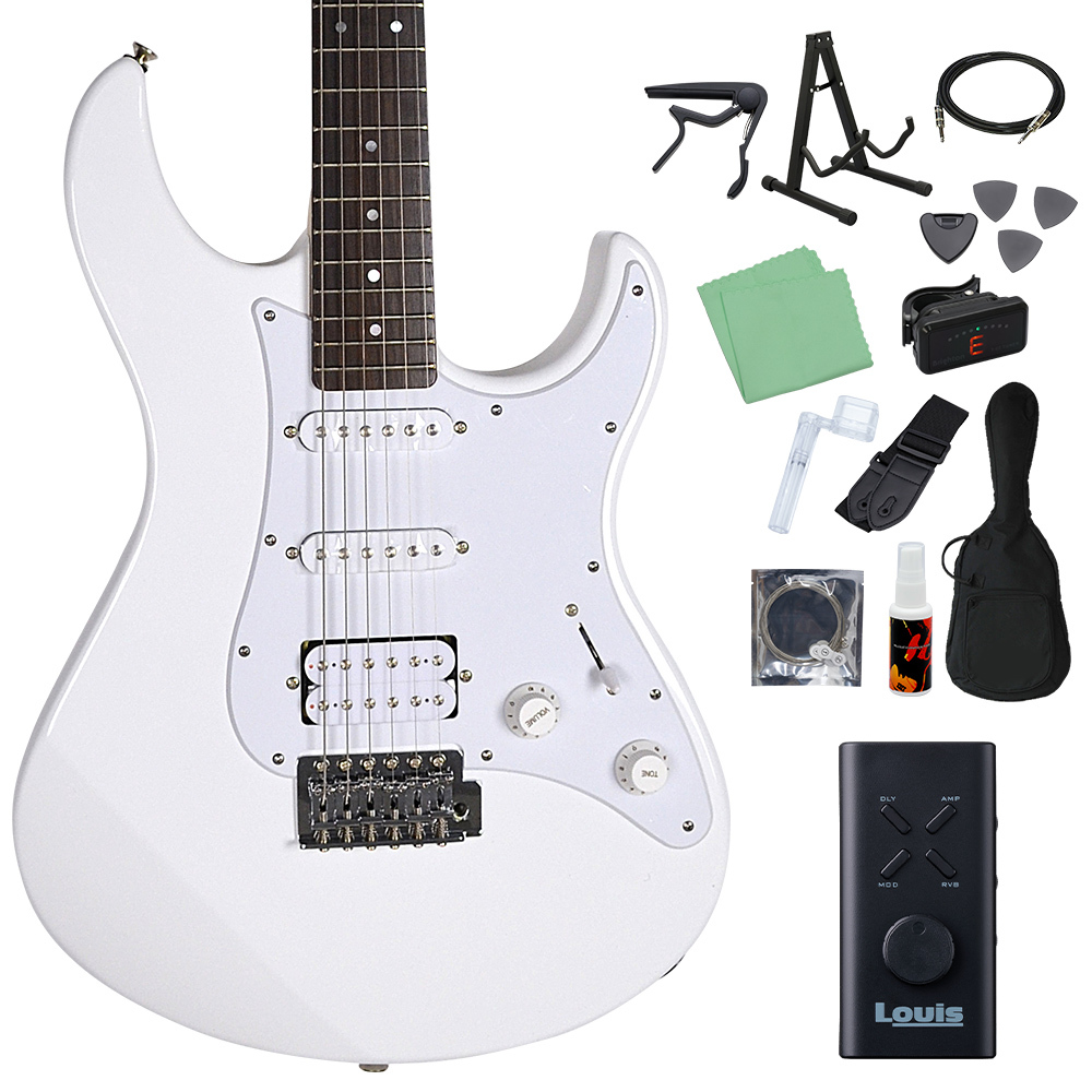 YAMAHA PACIFICA012 初心者14点セット 【ヘッドホンアンプ付き 