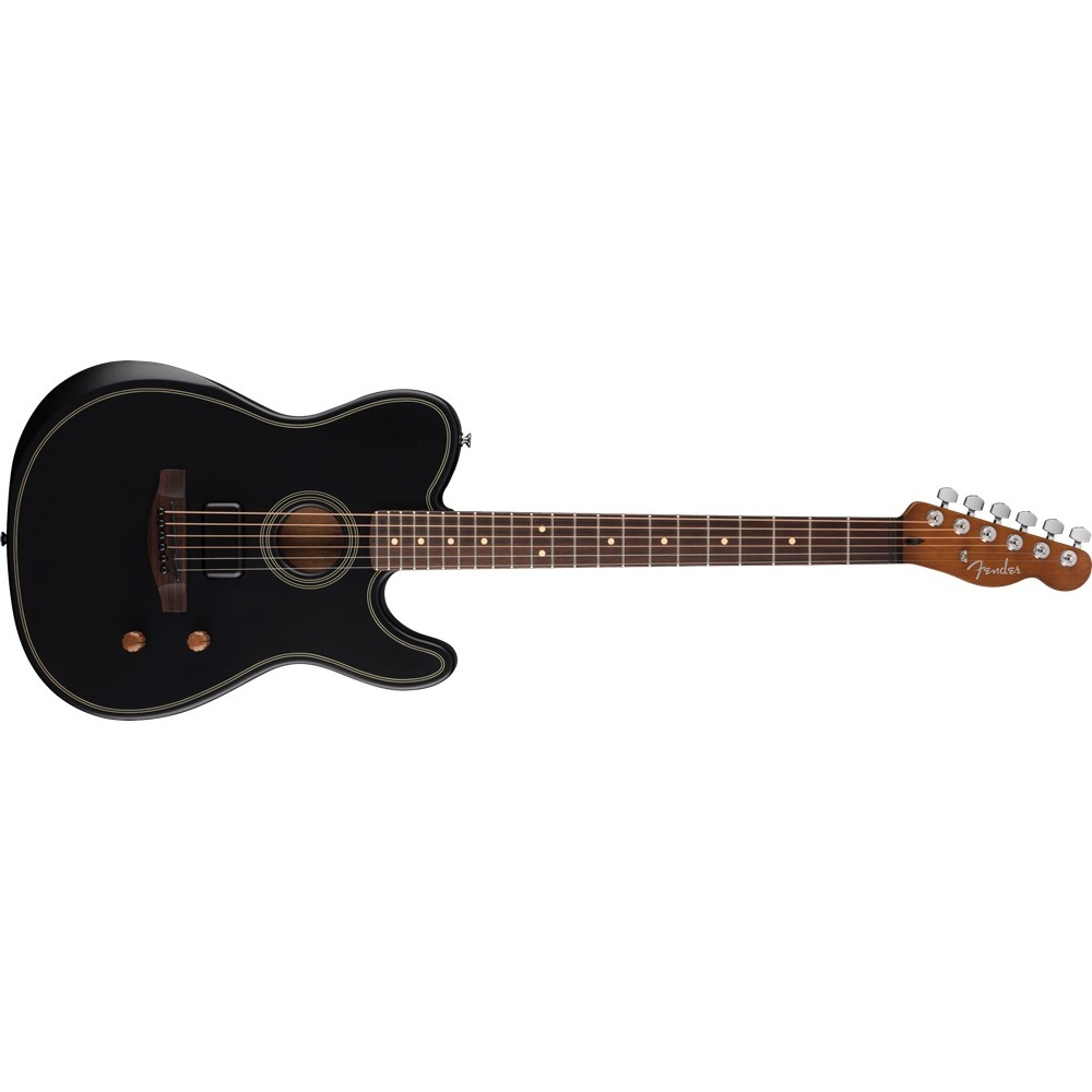Fender Acoustasonic Standard Telecaster Black（新品特価/送料無料