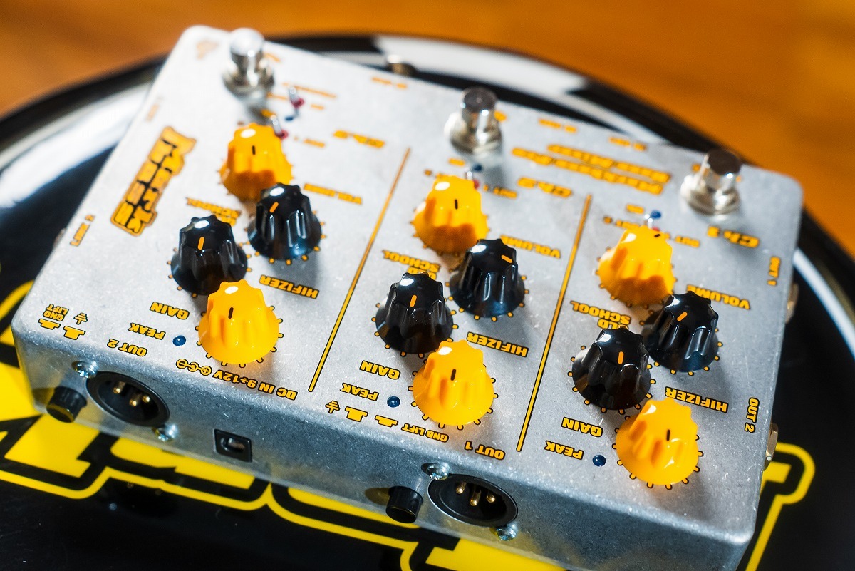 Markbass MB PRO BASS MIXER MAK-PROBMIX 3チャンネルペダル型プロ