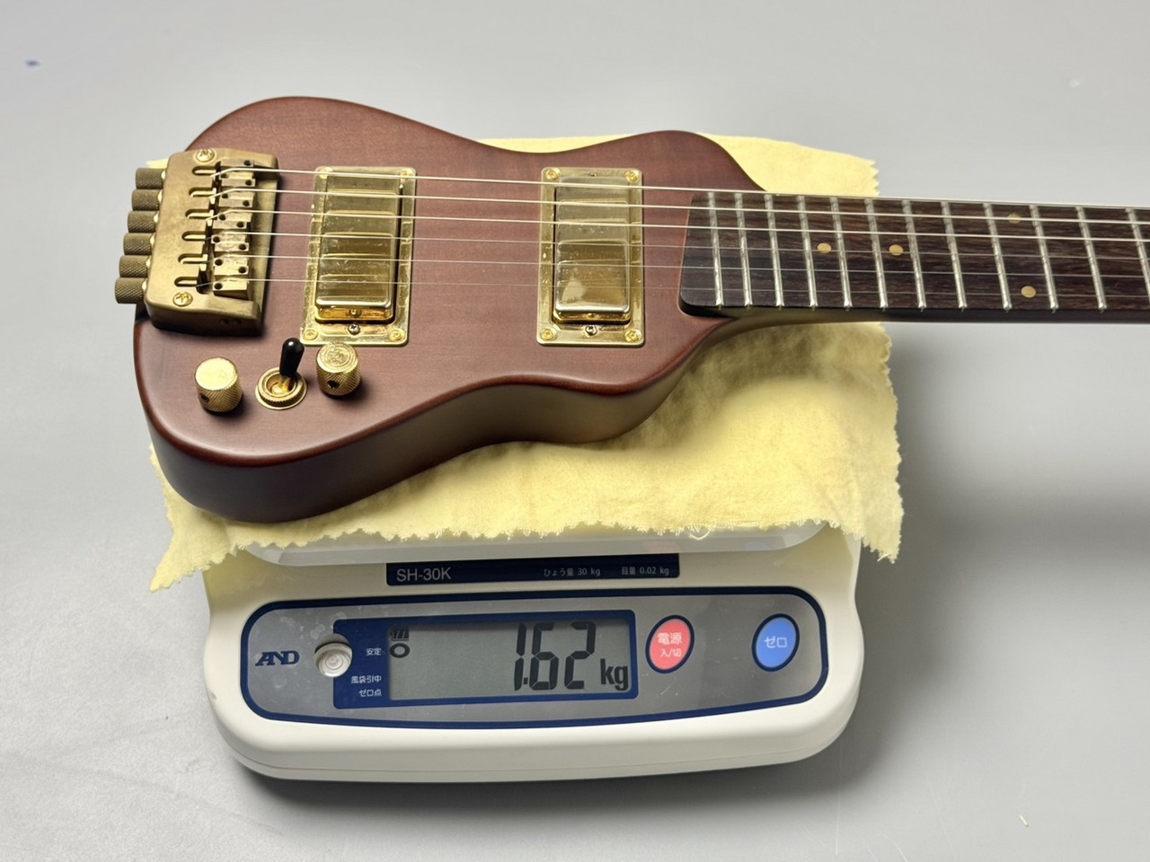 Lap axe 【USED】【超ミニギター!】EX MH Natural 