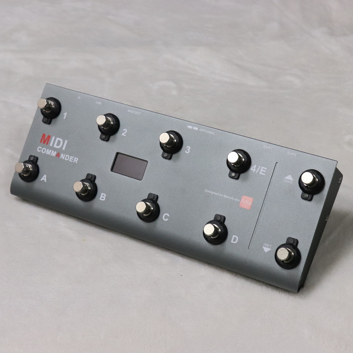 ギター melo audio MIDI COMMANDER Melo Audio MIDIフットコントローラーMIDI Commander新品生産完了品