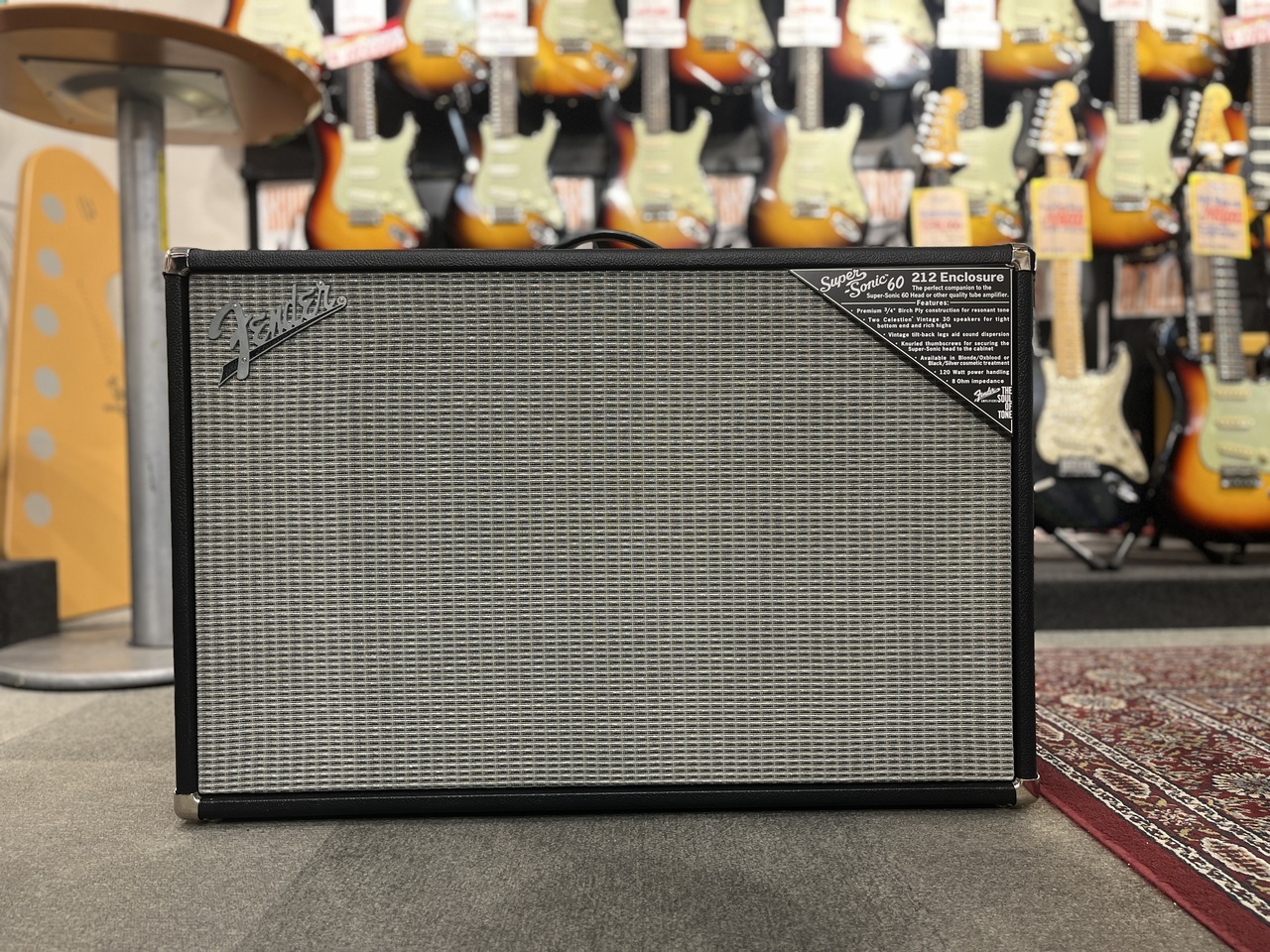 Fender Super-Sonic 60 212 Enclosure Black【メーカーアウトレット品