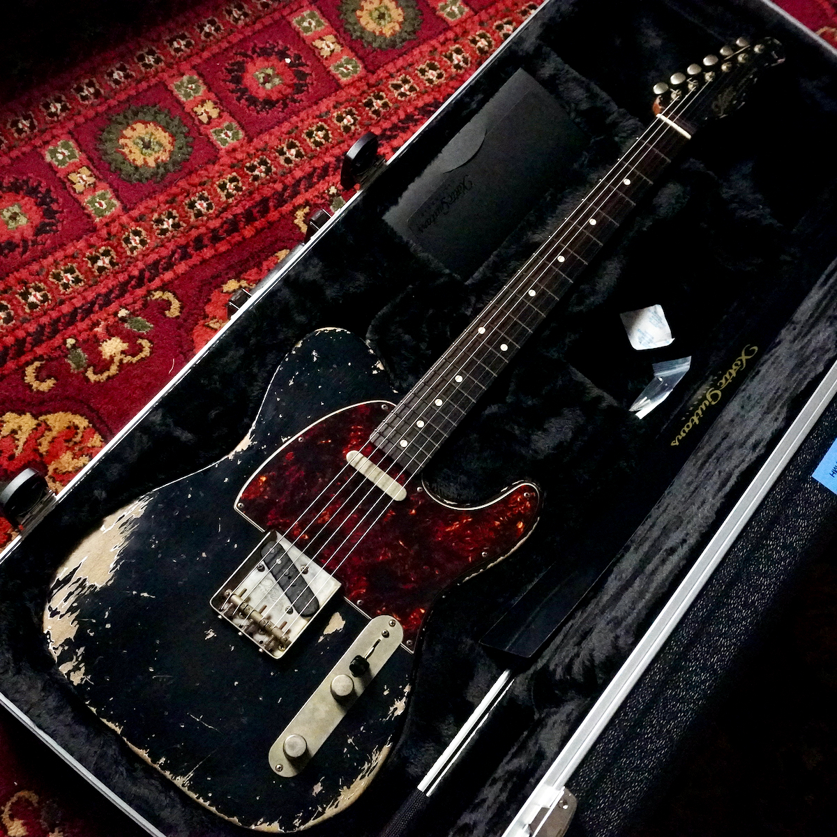 Xotic XTC-1 Alder / 4A Roasted Flame Maple / Rose Wood Finger