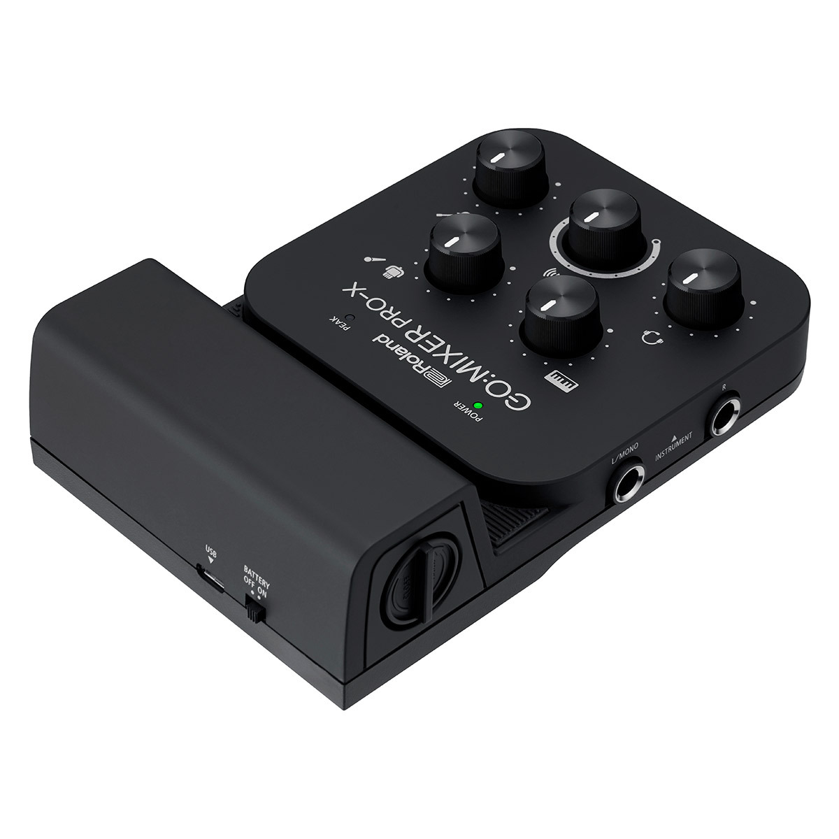 Roland GO:MIXER PRO-X スマホ専用 小型 ポータブル ミキサー [ 動画配信/ リモート会議]GO MIXER  PROX（新品/送料無料）【楽器検索デジマート】