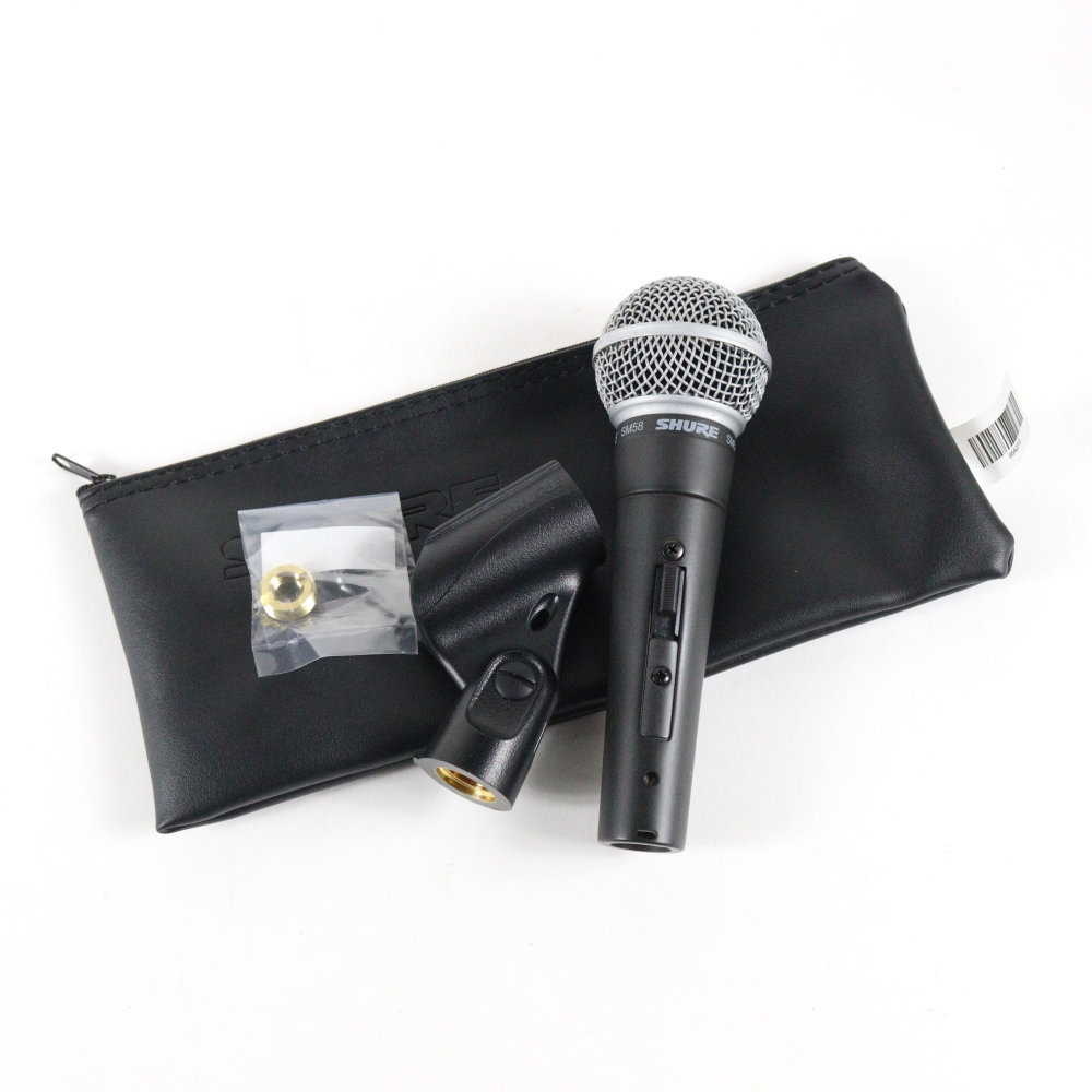 Shure 【中古】 マイク ダイナミックマイク SHURE SM58SE スイッチ付き