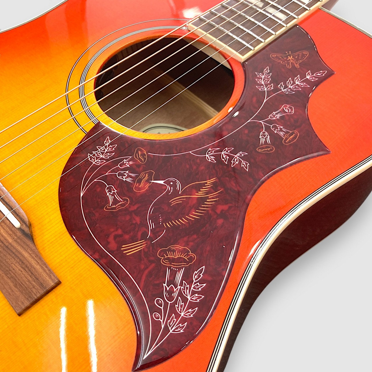 Epiphone Hummingbird Studio Cherry Sunburst ハミングバード（中古