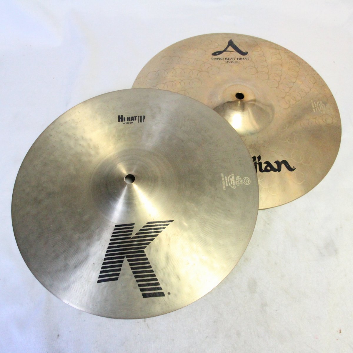 Zildjian K&A 13インチ HIHAT PAIR 816/1452g ジルジャン ハイハット