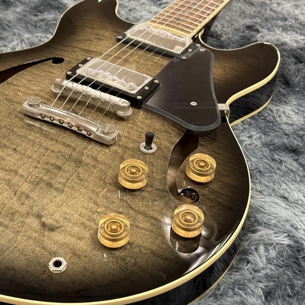 Wisdom Guitars DC7 Moon Black 【Made in Japan】【흠집 있음 특가】 사진 5