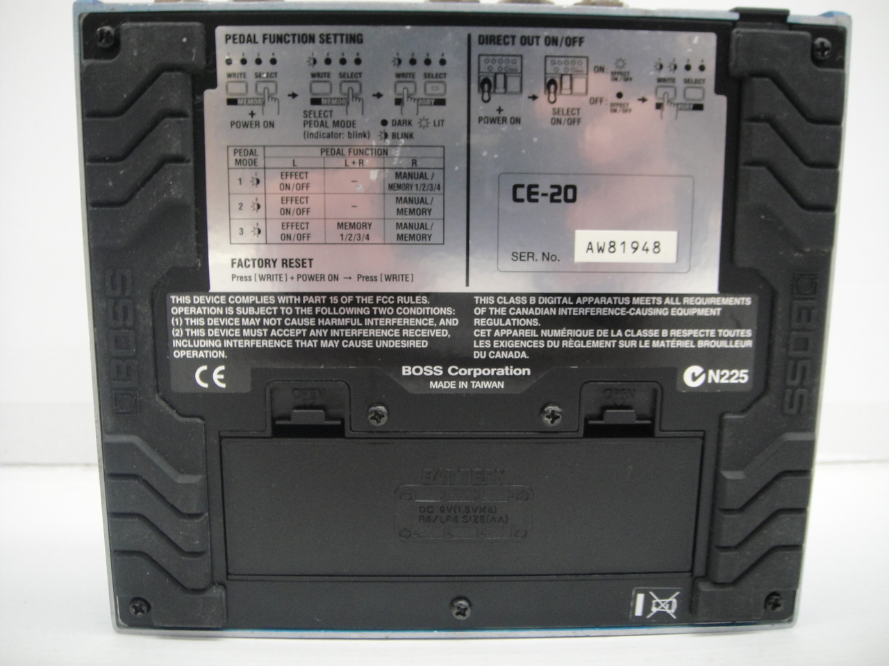 【中古品】BOSS CE-20 Yahoo!オークション -「boss エフェクター ce-20」の落札相場