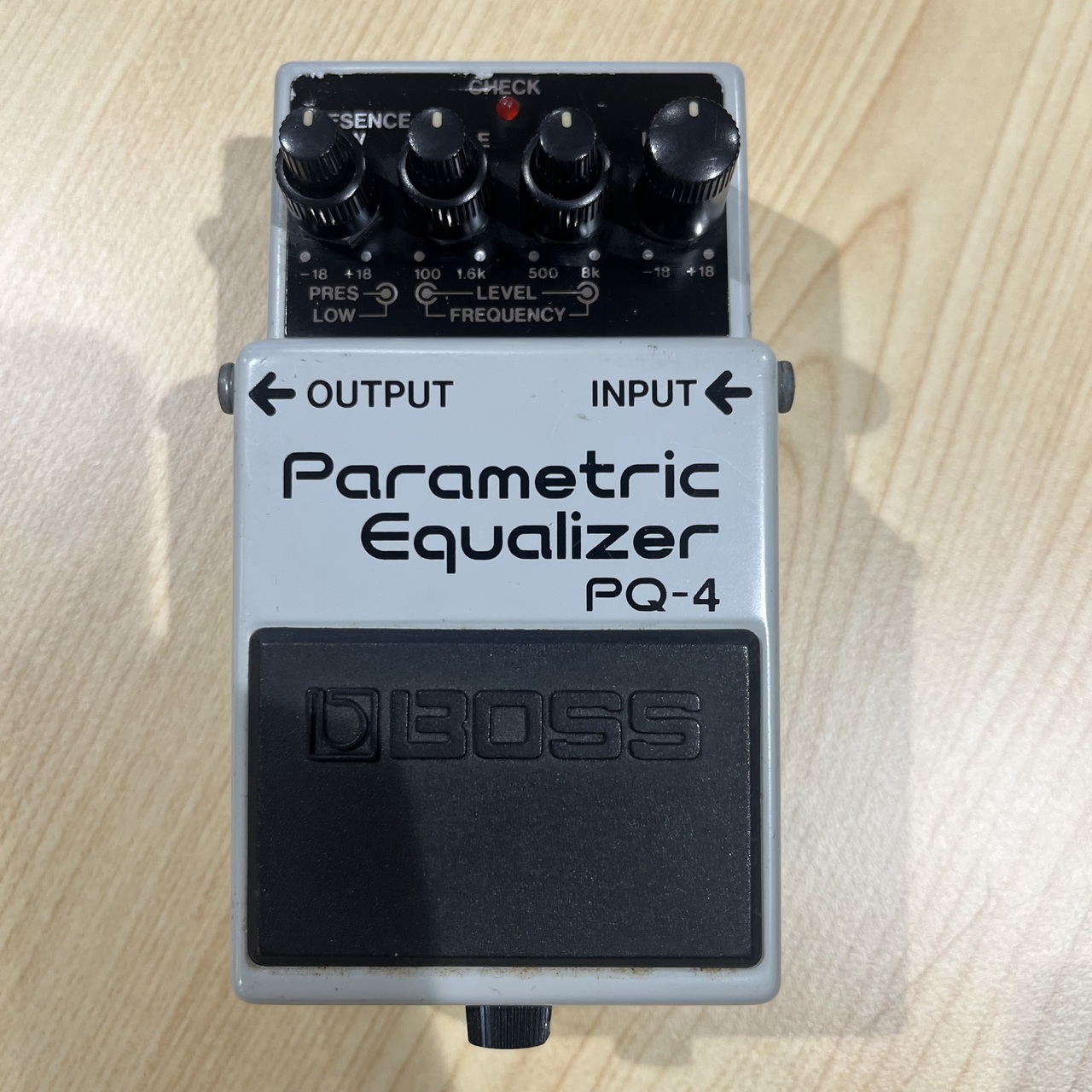 BOSS ボス パラメトリック イコライザー エフェクター PQ-4 BOSS】ボス『パラメトリックイコライザー』PQ-4 コンパクト