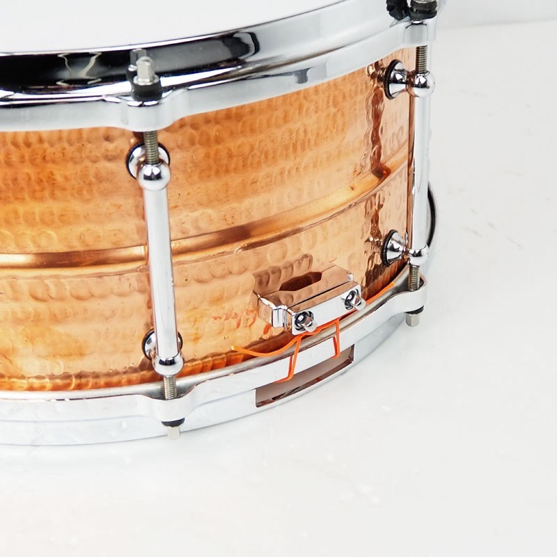 Pearl Toshi Nagai Signature Hammered Copper Snare Drum *RARE