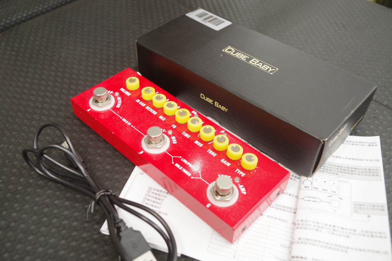 Nahamo Nahamo Cube Baby ポータブル多機能エレキギターエフェクター 【都城店】