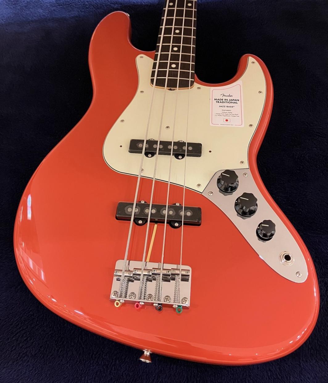 Fender Made in Japan Traditional 60s Jazz Bass / Fiesta Red（新品