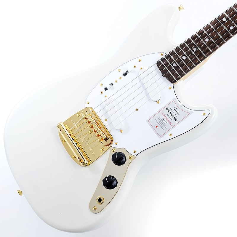 Fender Traditional 2025 Collection 60s Mustang (White Pearl