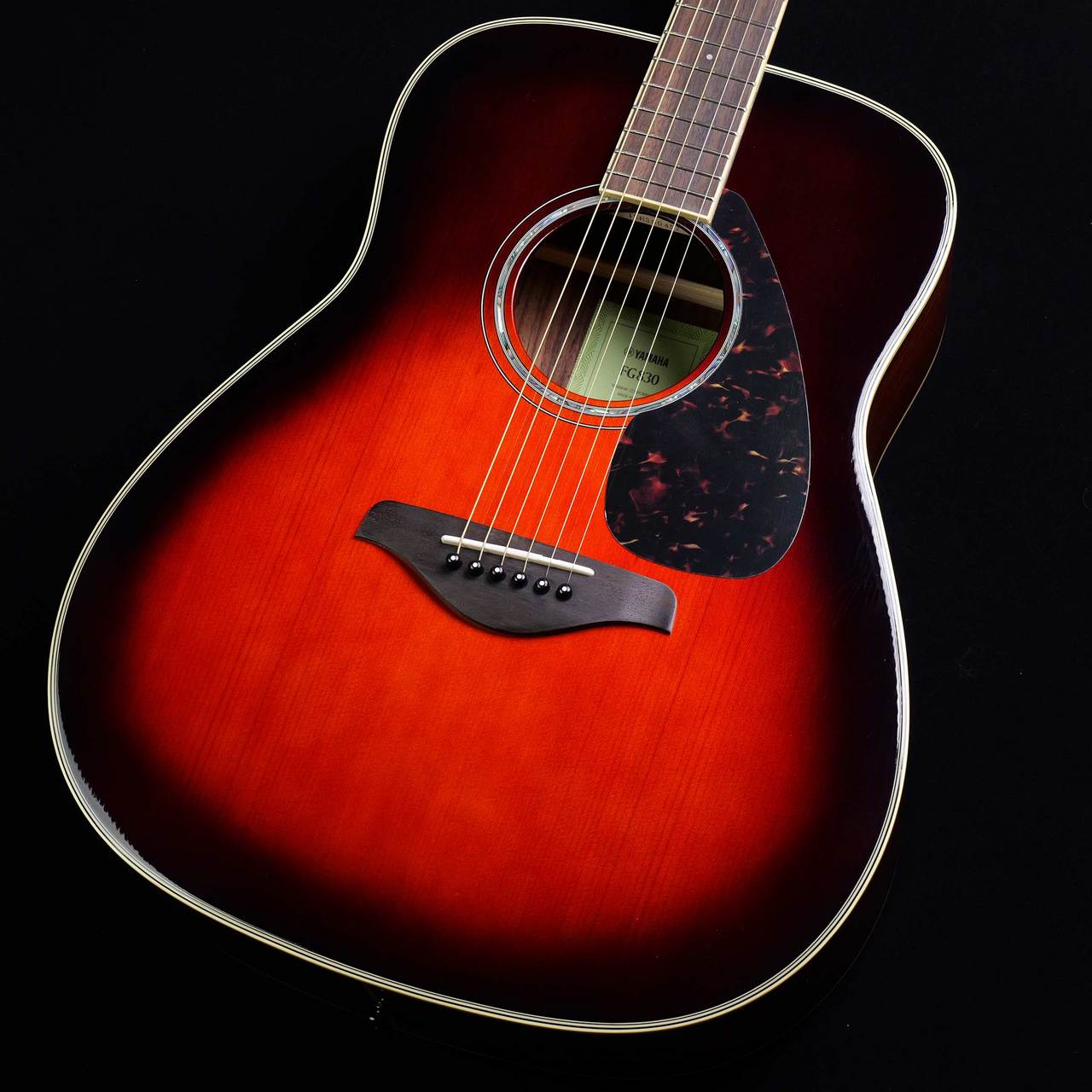 ぬ*ん様 【美品】未使用YAMAHA FG830 アコースティックギター ギター YAMAHA FG830 TBS アコースティックギター 【中古】（中古/送料