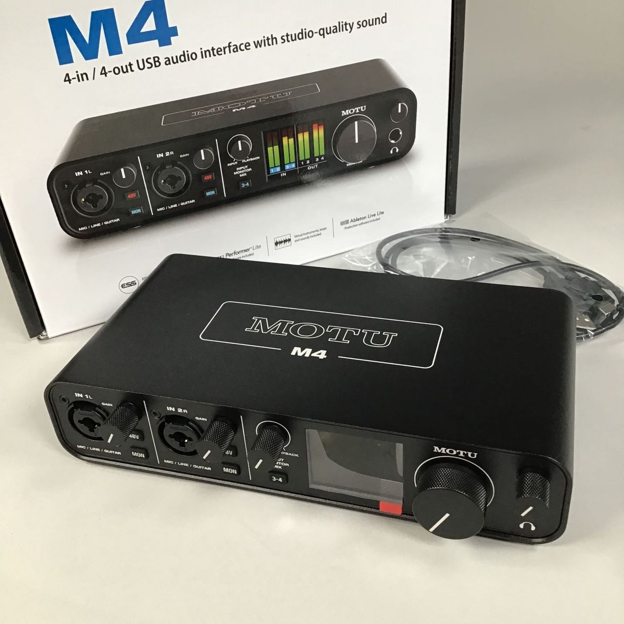 送料込】MOTU M4 オーディオインターフェイス M4 - MOTU | 株式会社