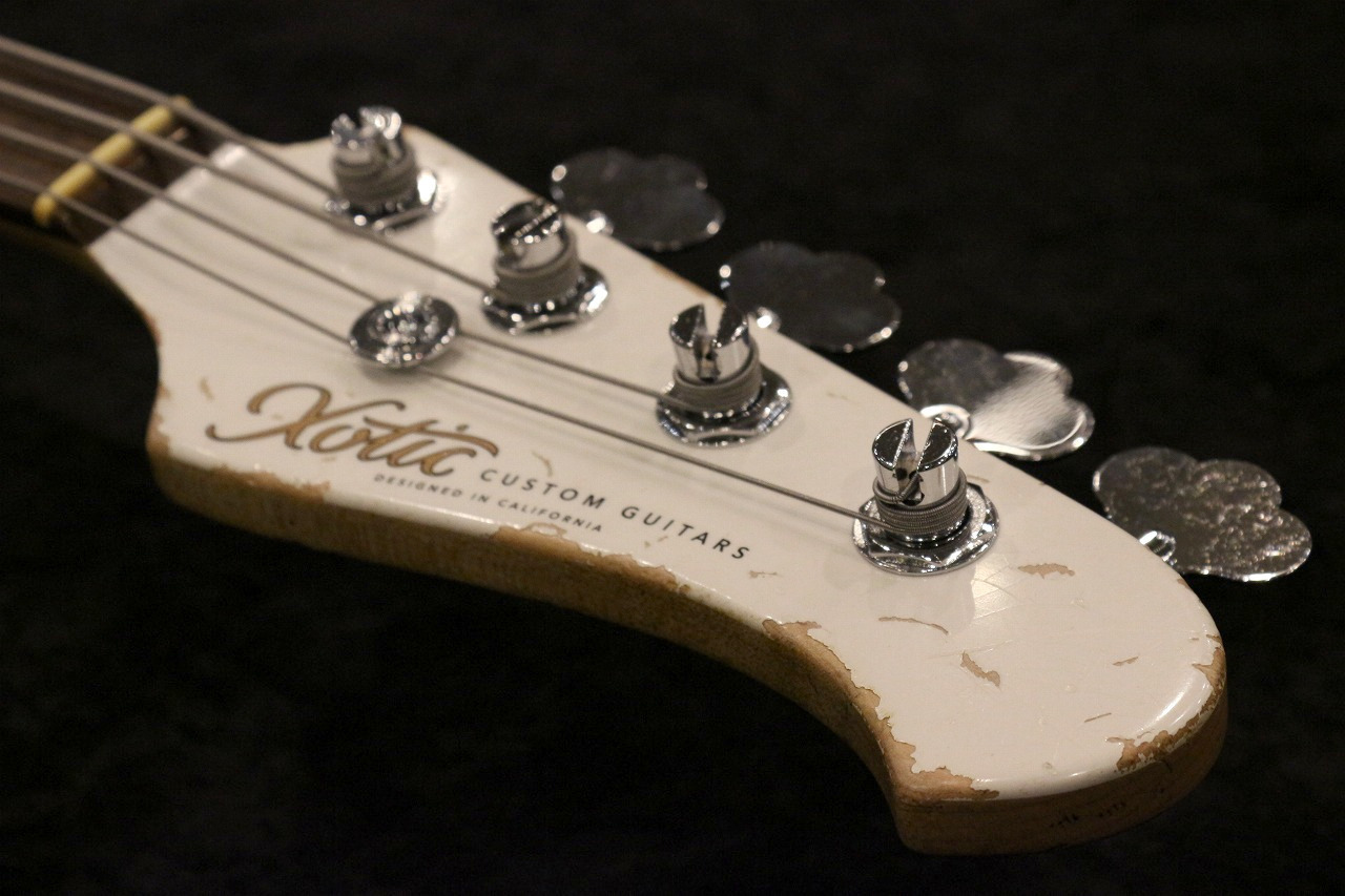 ベース Xotic Custom Xotic Custom Order XJ-1T 5st MH Super Heavy Aged / Black over Lake