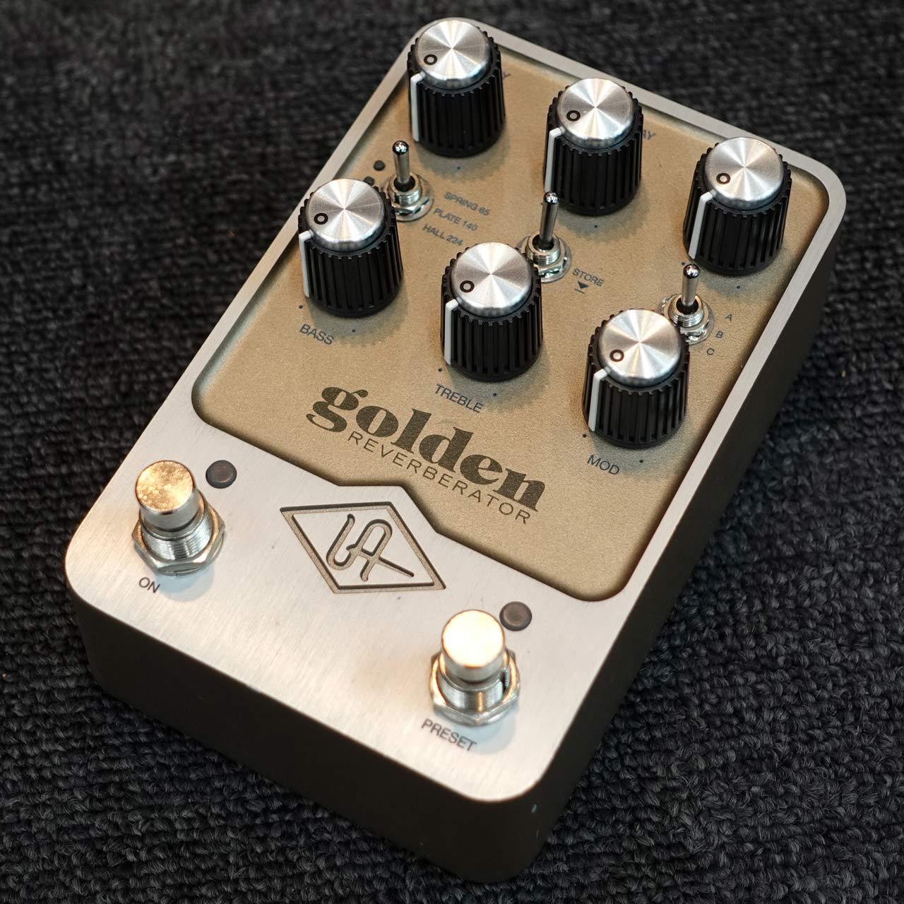 ギター UAFX golden REVERBERATOR UNIVERSAL AUDIO UAFX GOLDEN Reverberator の使用レビュー！ヤバい