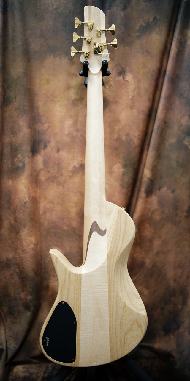 Fodera EmperorII 5 Elite Custom Chestnut Burl（新品/送料無料