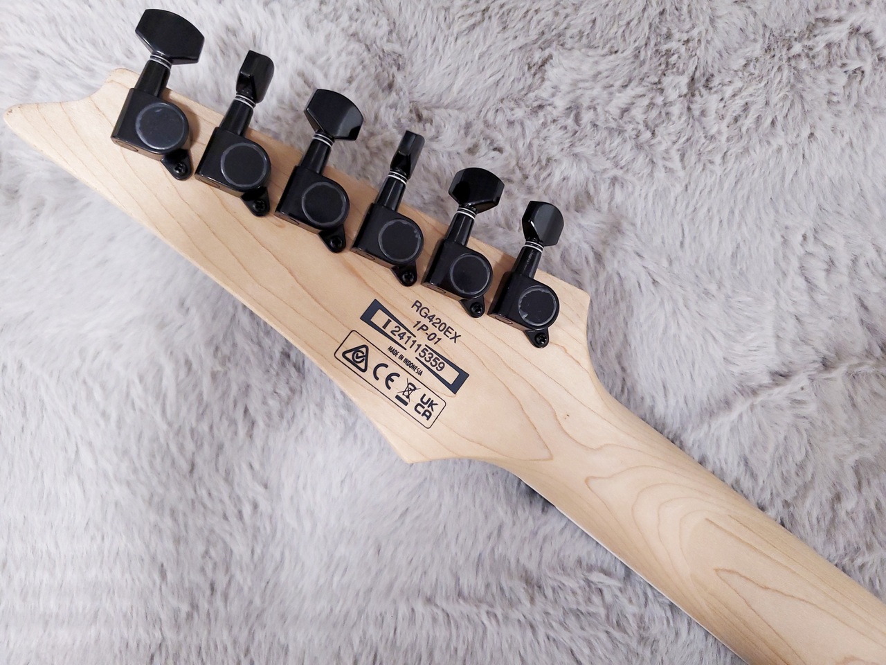 Ibanez RG420EX BKF Black Flat（新品特価）【楽器検索デジマート】