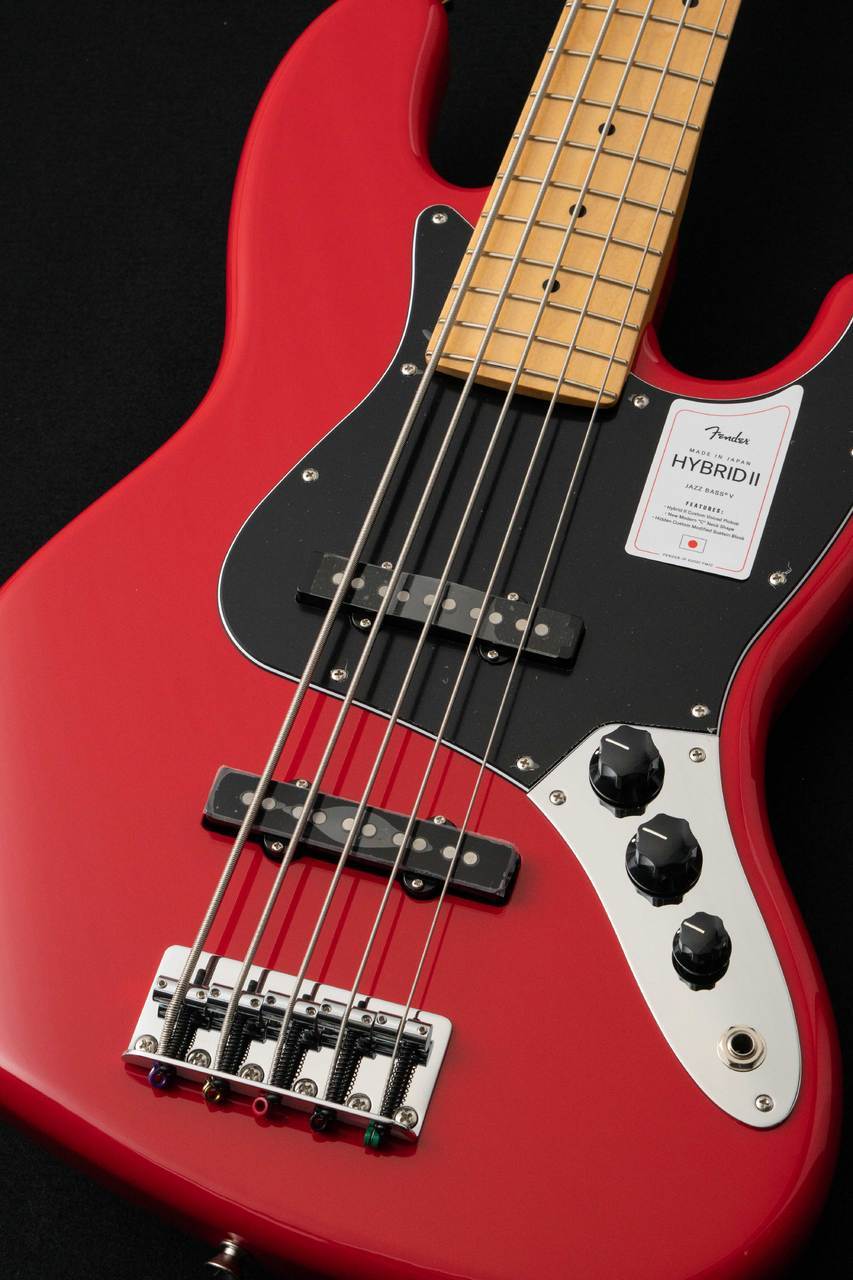Fender Made in Japan Hybrid II Jazz Bass V Maple Fingerboard