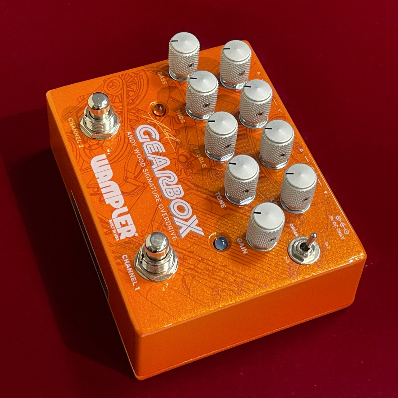 ギター Wampler Gearbox Wampler Pedals Gearbox [Andy Wood Signature Overdrive]（ワンプラー