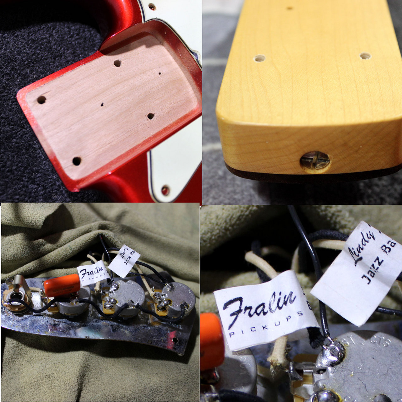 ベース FULLERTONE JAY-BEE 60 Candy Apple Red Fullertone Guitars