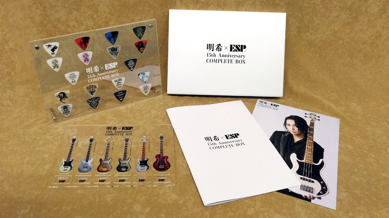 ESP 明希×ESP 15th Anniversary COMPLETE BOX 『AKI15THBOX』（新品