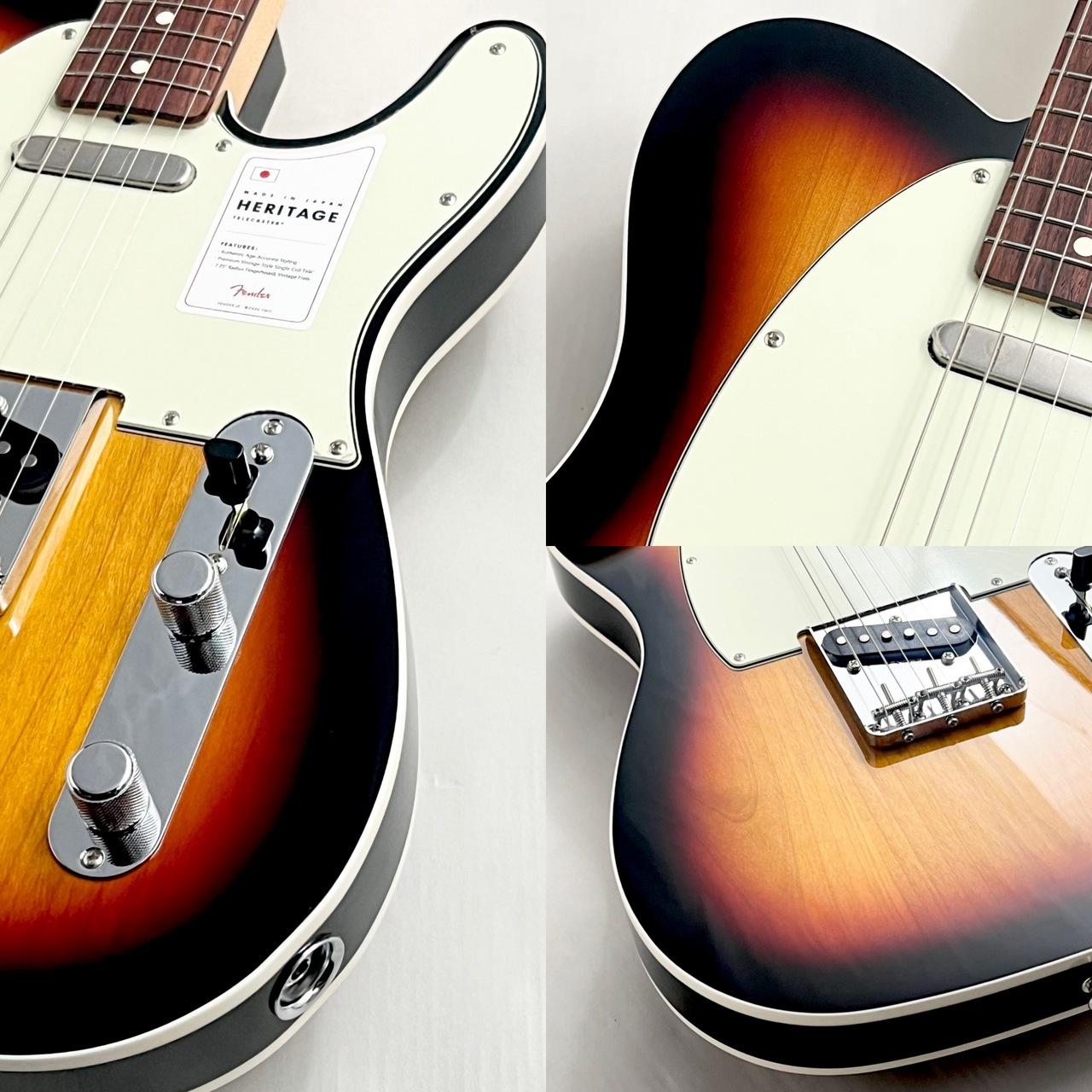 Fender Made in Japan Heritage 60s Telecaster Custom -3-Color