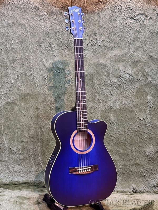 MATON LTD The Maton Performer Ghost Blue -Painted by Atsu Omori