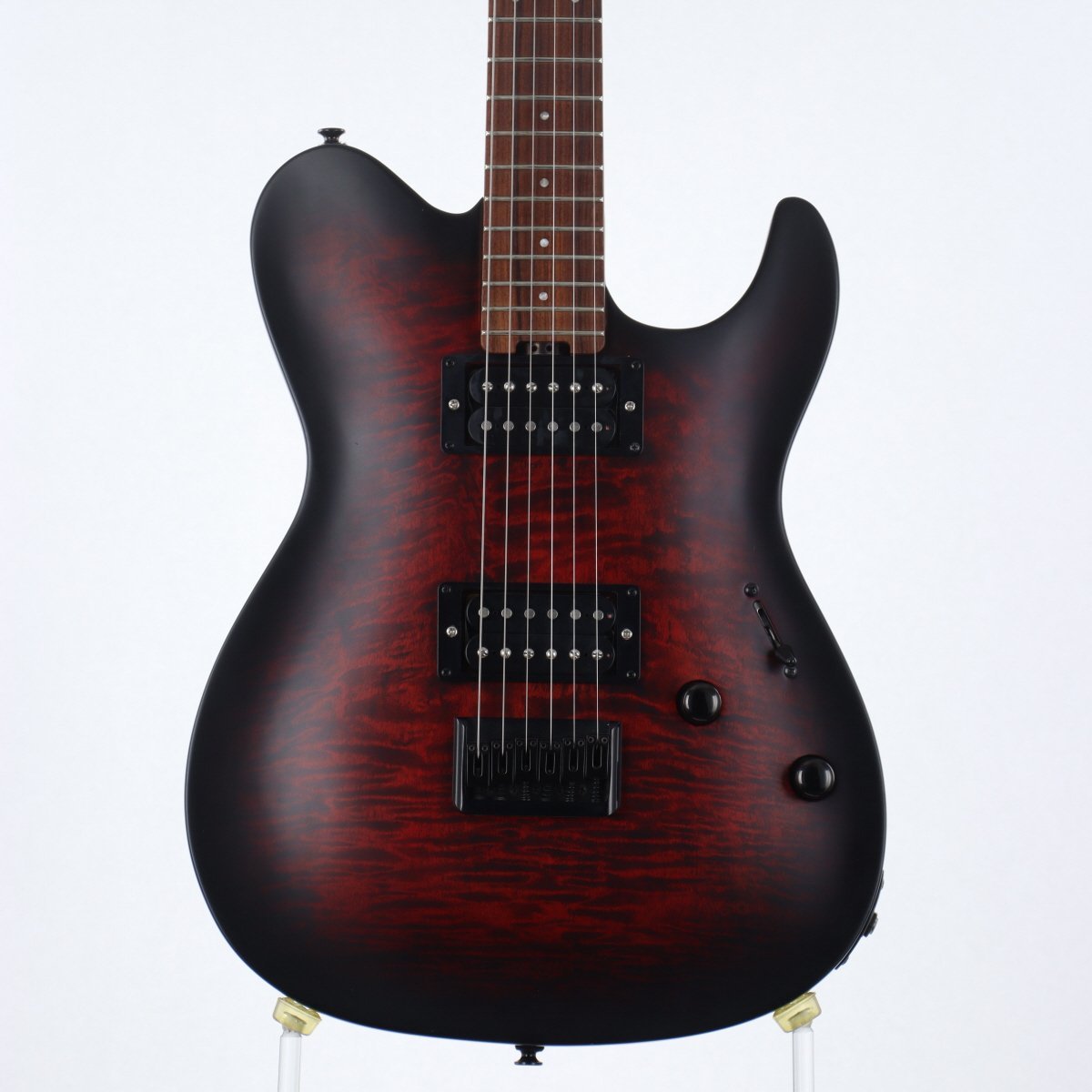 GrassRoots G-TB-55R See Thru Black Cherry Sunburst Satin