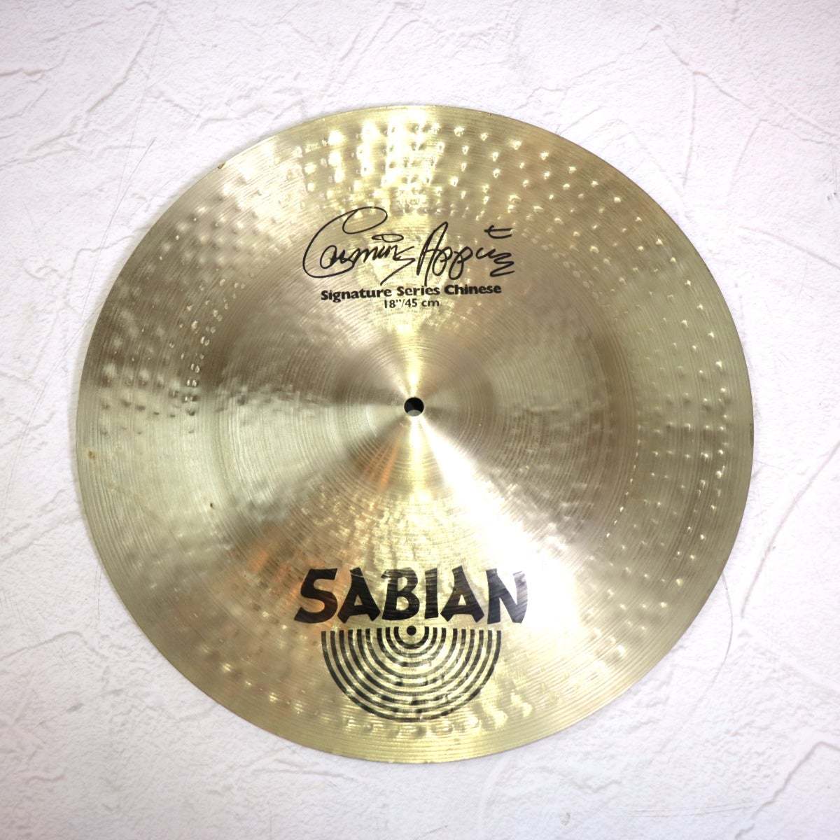 SABIAN CARMINE APPICE Signature 18 CHINA セイビアン カーマイン