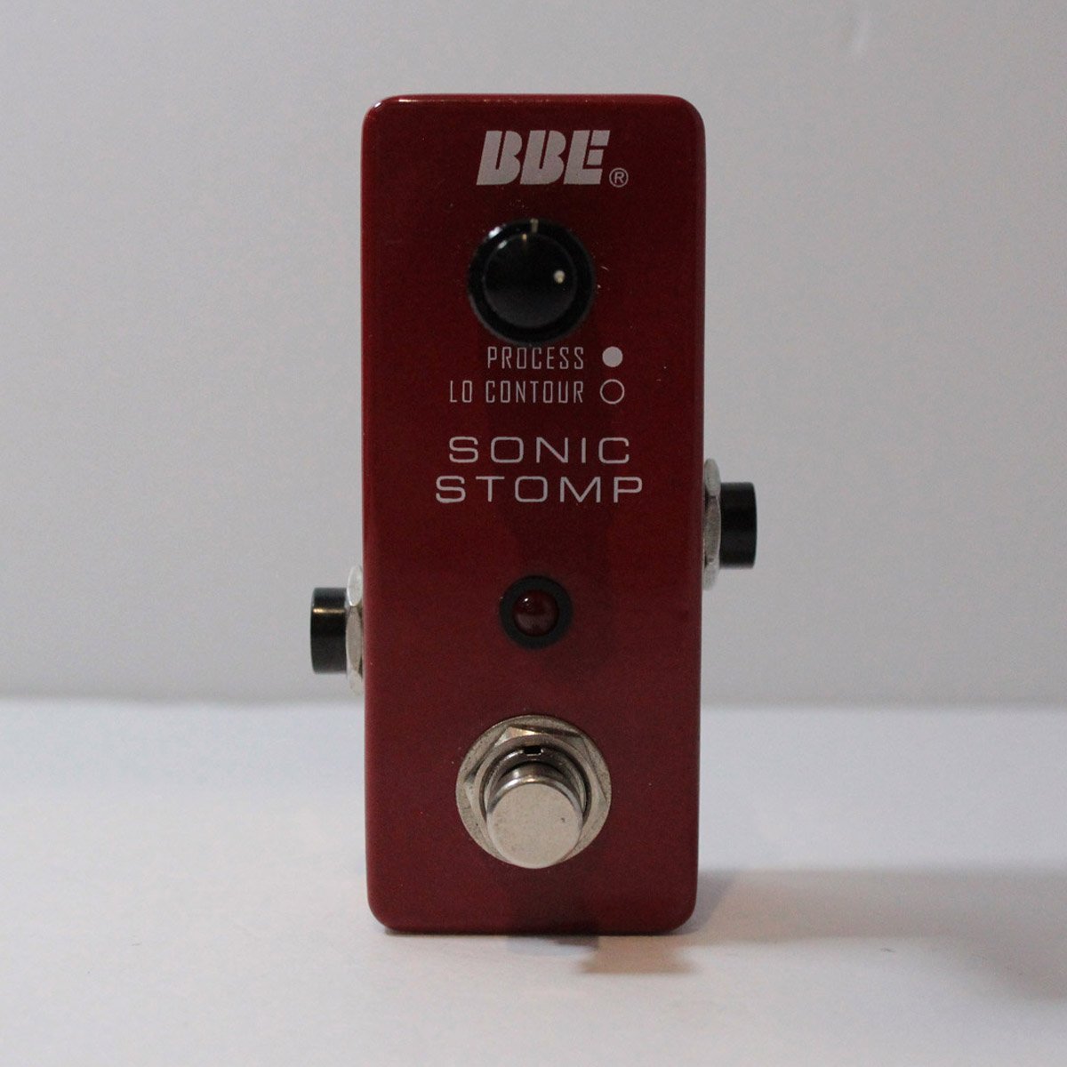 【中古・美品】BBE Sonic Stomp MS-92 BBE MS-92 Mini Sonic Stomp Red - K&S Music Center LLC