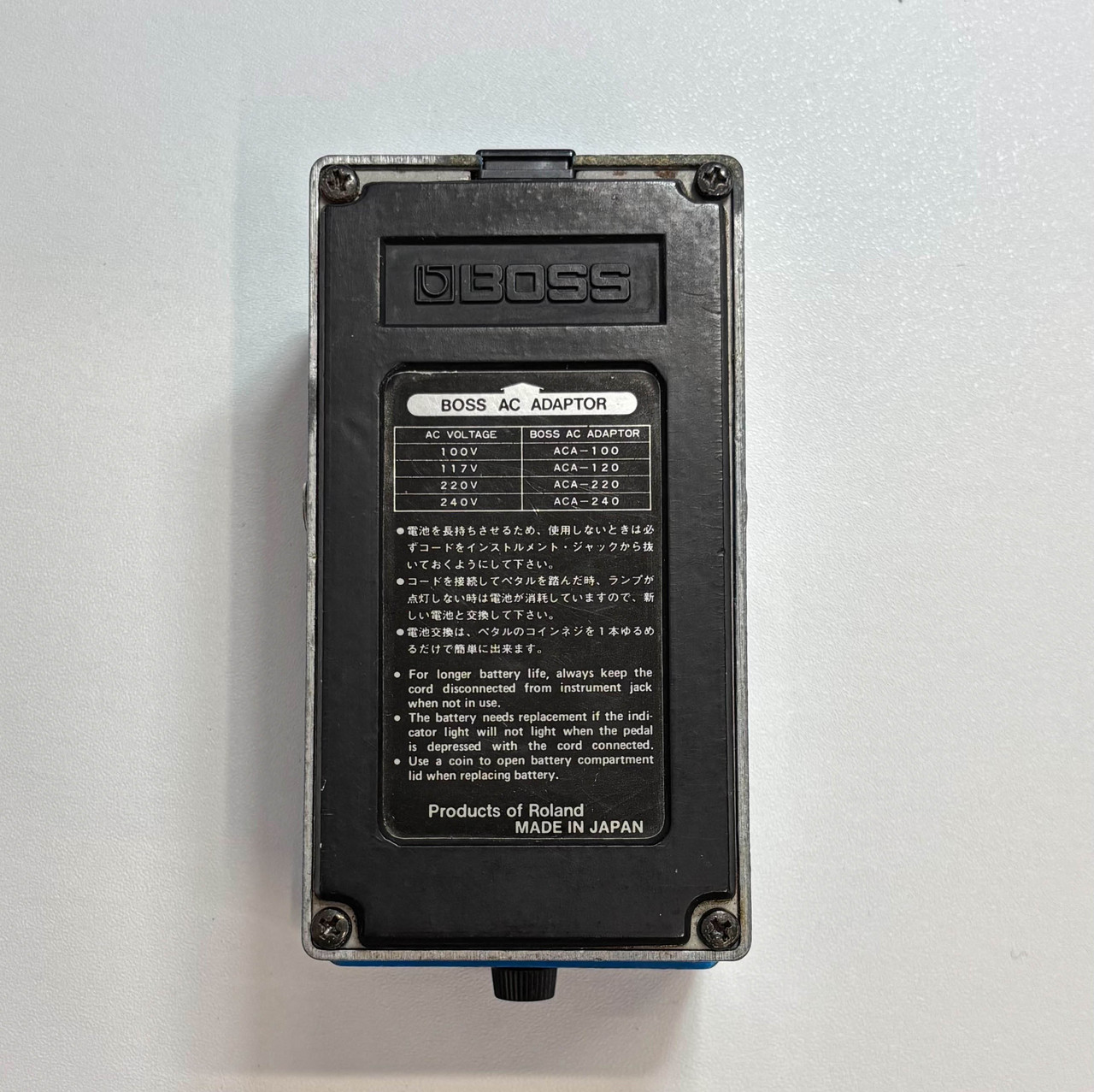 エレキギター エフェクター BOSS CS-1 BOSS 【銀ネジ】BOSS CS-1 Compression Sustainer（ビンテージ