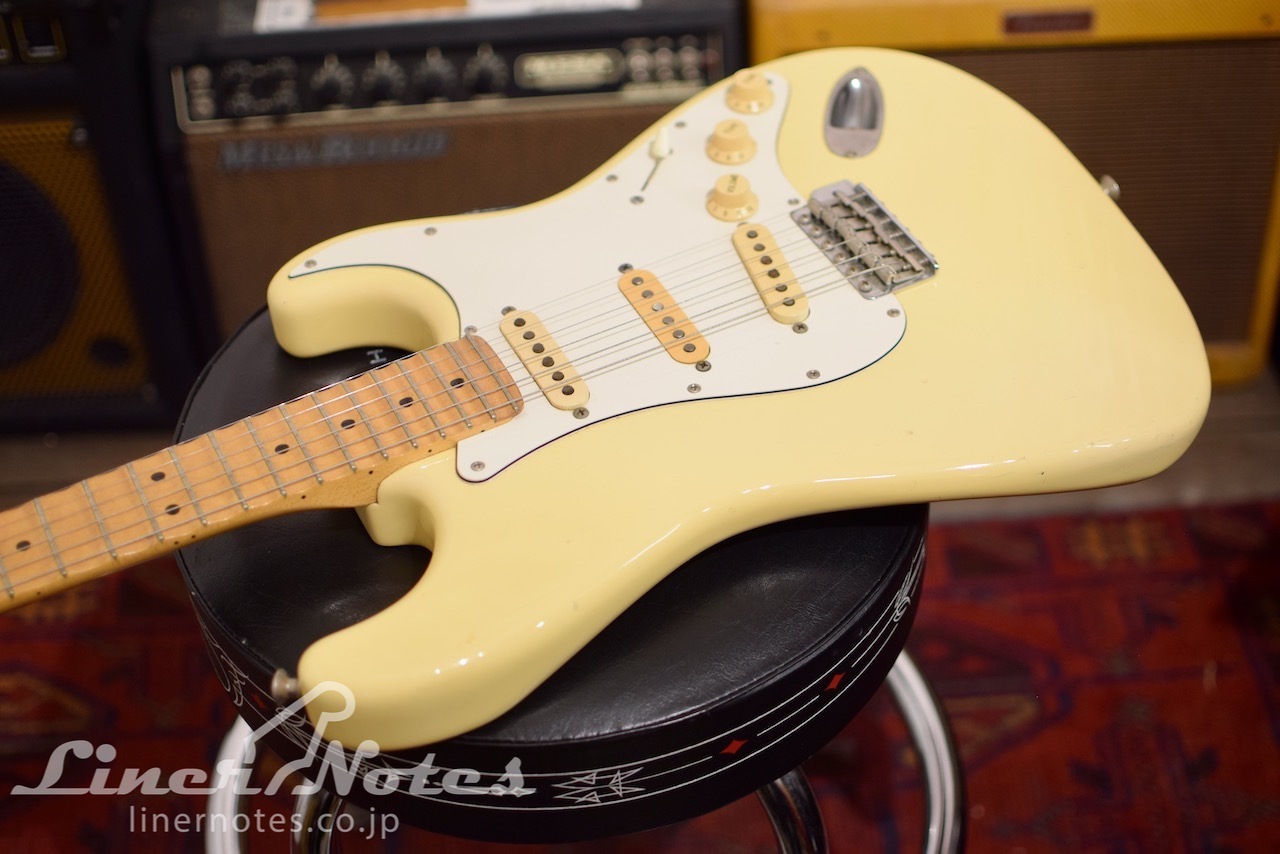 Fender Japan Late '80s ST72-95DM 22Frets Mod. (Yellow White)（中古 